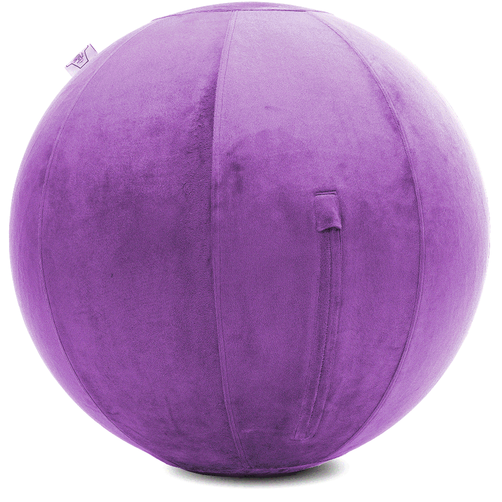 360 - YOGA-85-PBALL-Lt-Purple-Elect - Husband Pillow