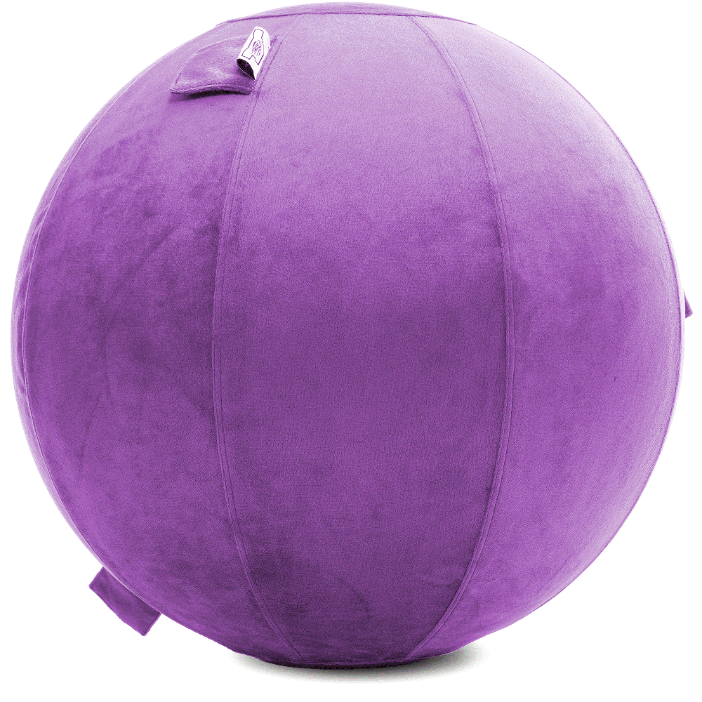 360 - YOGA-85-PBALL-Lt-Purple-Elect - Husband Pillow