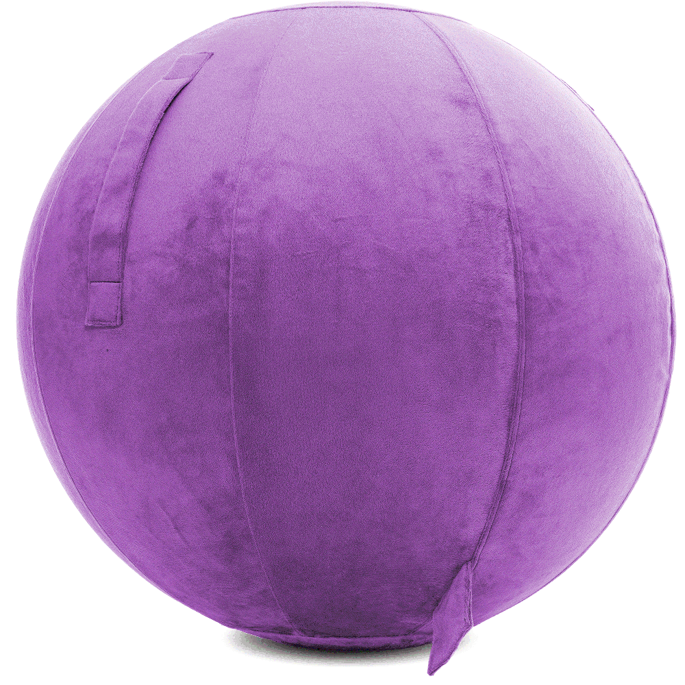 360 - YOGA-85-PBALL-Lt-Purple-Manual - Husband Pillow