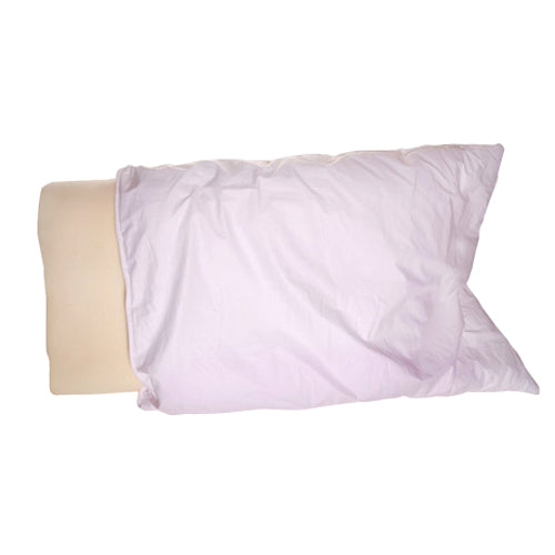 Contour Memory Foam Leg Pillow with Cover Cream