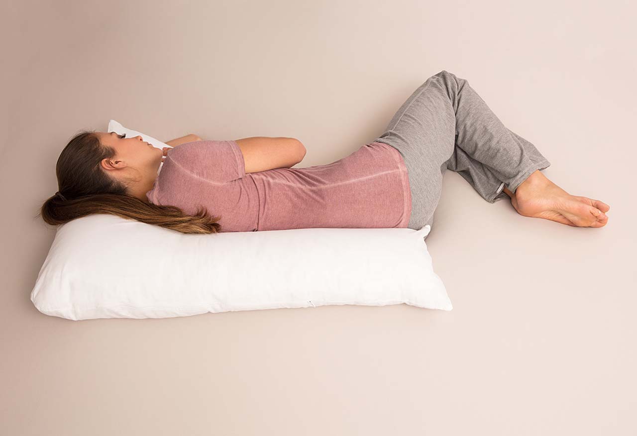 L-Shaped Support Pillow by Pillow Pod