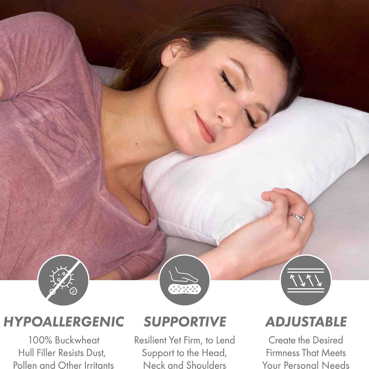 Buckwheat Cervical Support Pillow – Qbedding