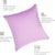 Purple Throw Pillowcase