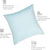 Sweat Baby Blue Throw Pillowcase